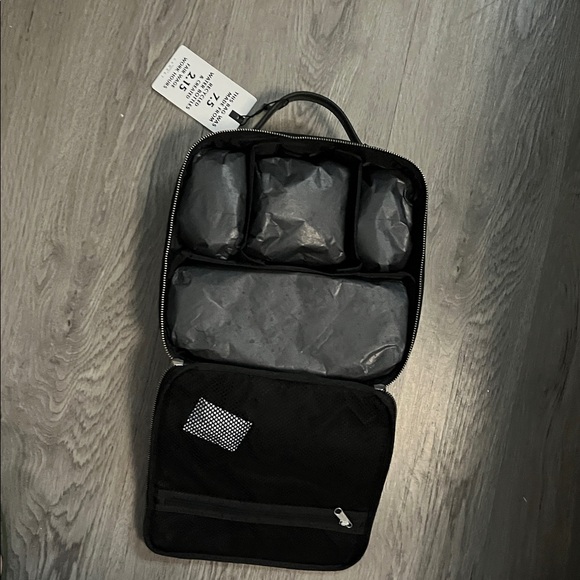 Sephora Black Multicolor Graphic Toiletry Bag - Picture 2 of 3